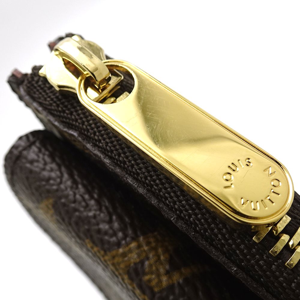 Louis Vuitton Monogram Centure Pochette Brown Belt Pouch