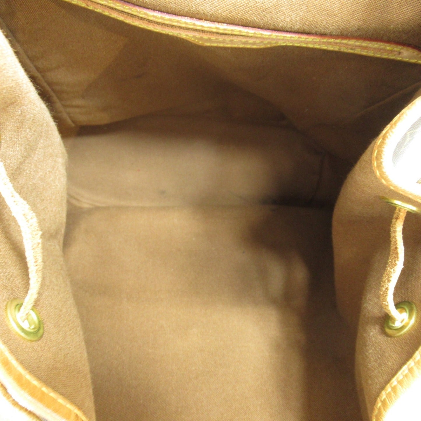Louis Vuitton Montsouris GM Rucksack Backpack Canvas Monogram Brown