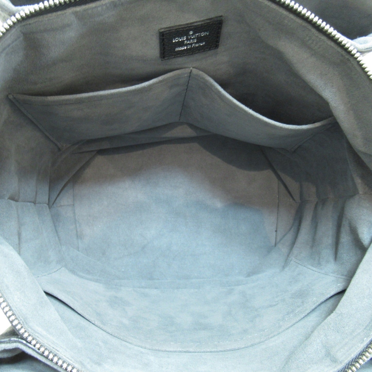 Louis Vuitton Haumea Tote Bag Leather Mahina Black