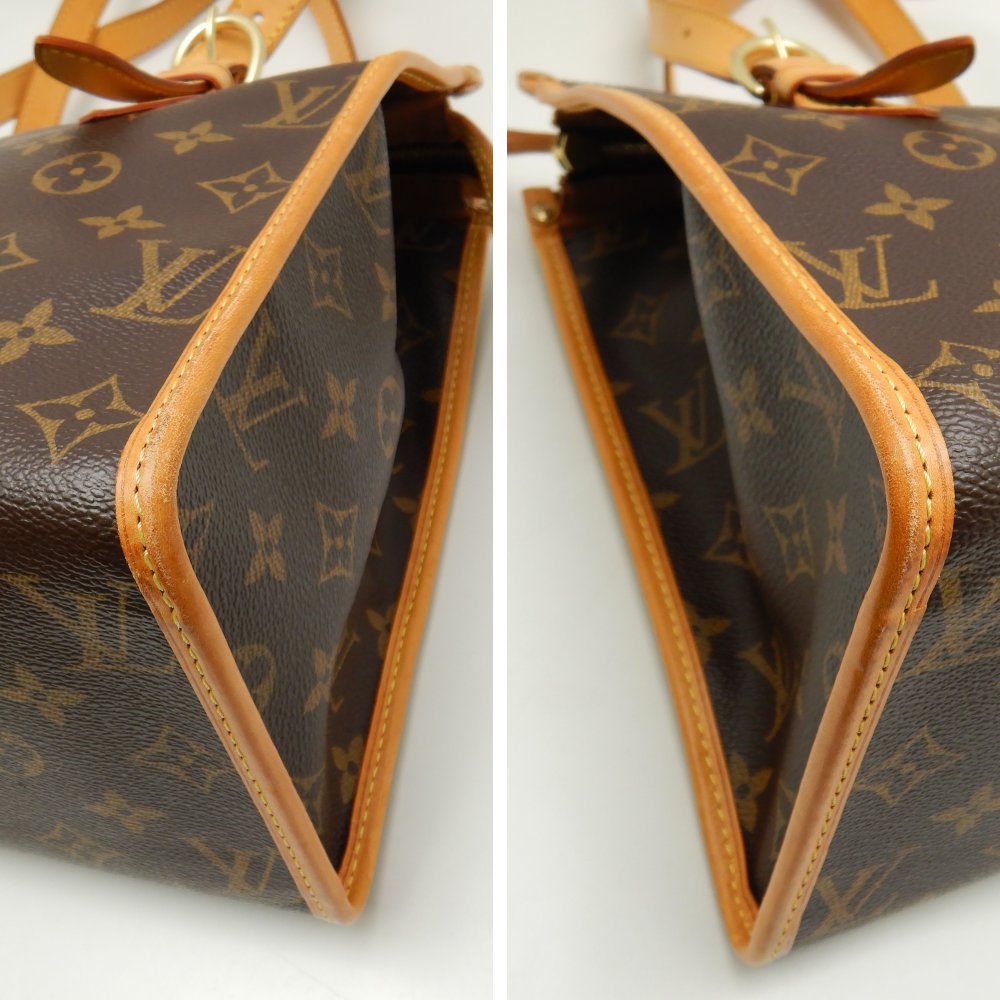 Louis Vuitton Monogram Popincourt Brown Shoulder Bag