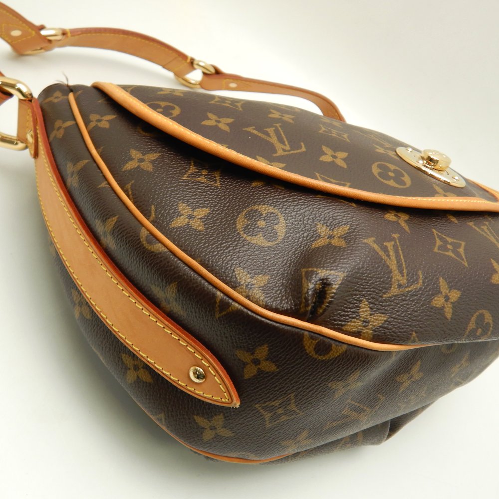 Louis Vuitton Monogram Turam PM Brown Shoulder Bag