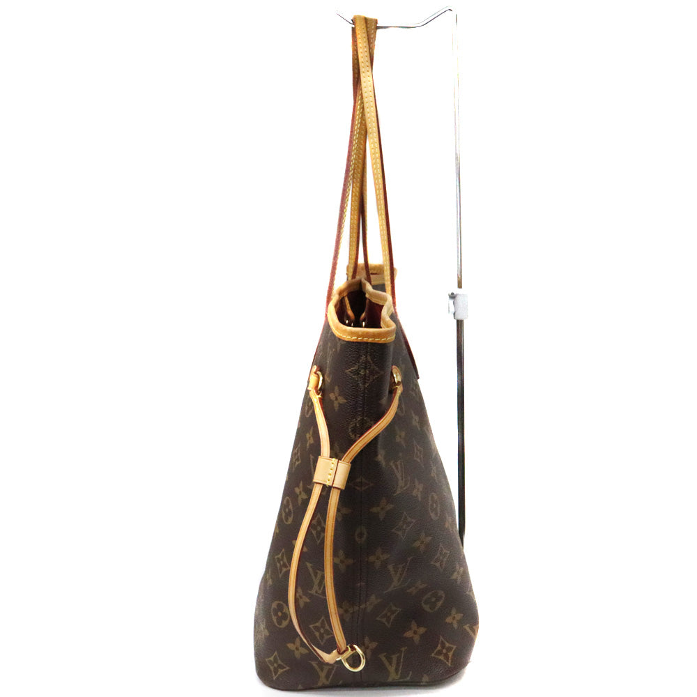 Louis Vuitton Neverfull MM Tote Bag Monogram Brown