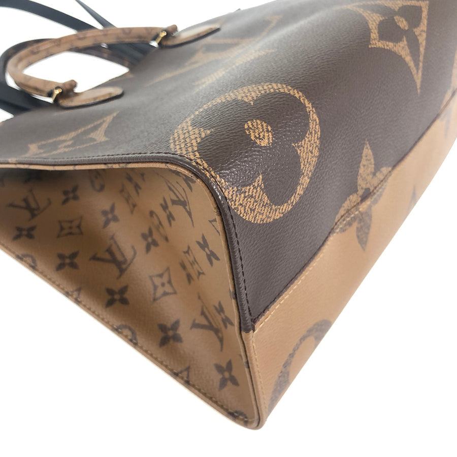 Louis Vuitton On The Go MM Tote Bag Monogram PVC Brown
