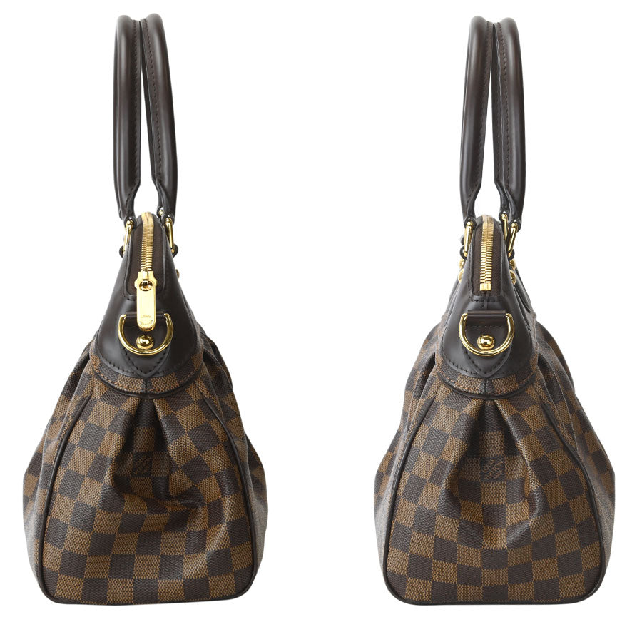 Louis Vuitton Trevi PM Damier Ebene 2 Way Handbag Shoulder Bag