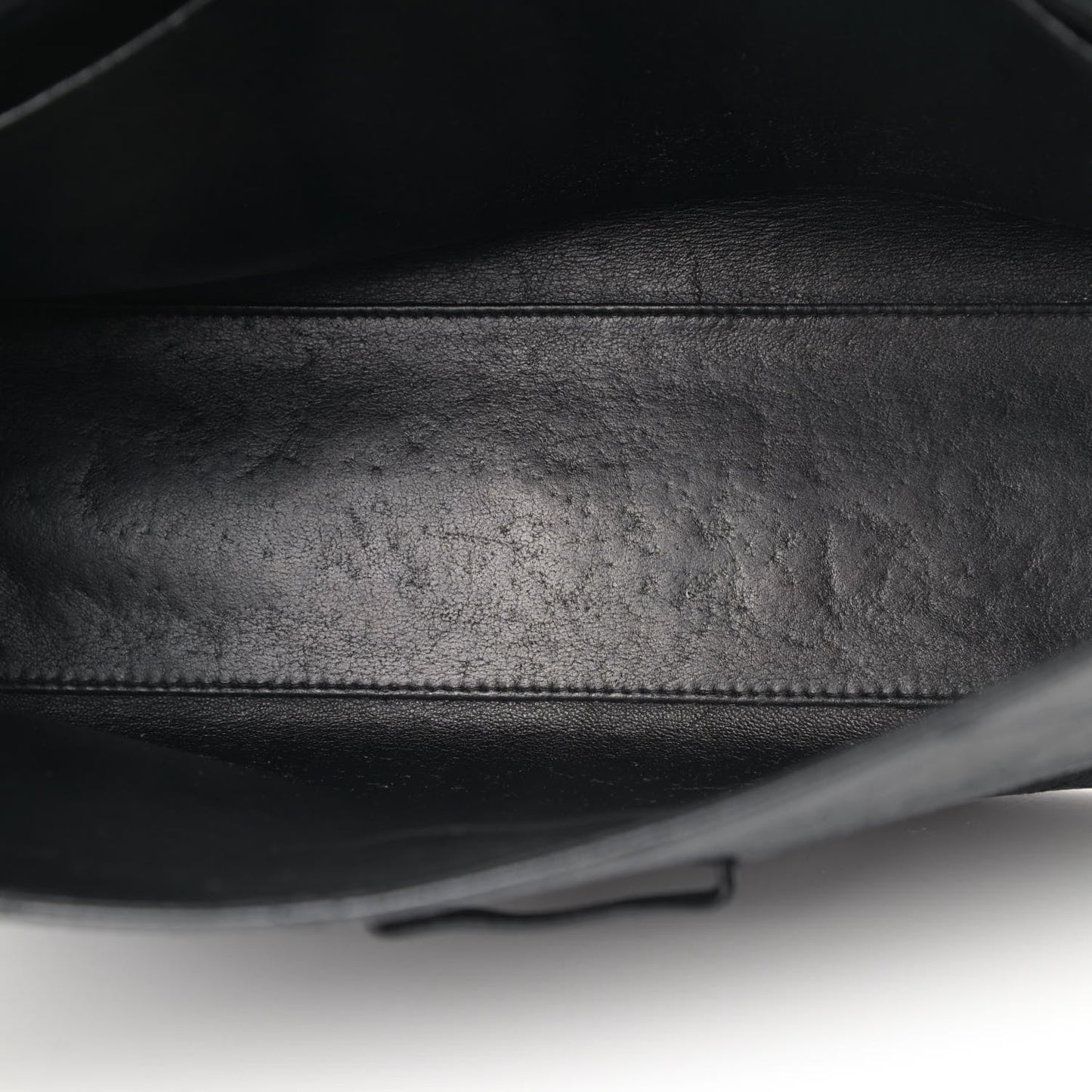 Caviar Diamond Stitched Shoulder Bag Black