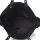 Coated Canvas Quilted Large Paris Biarritz Tote Black