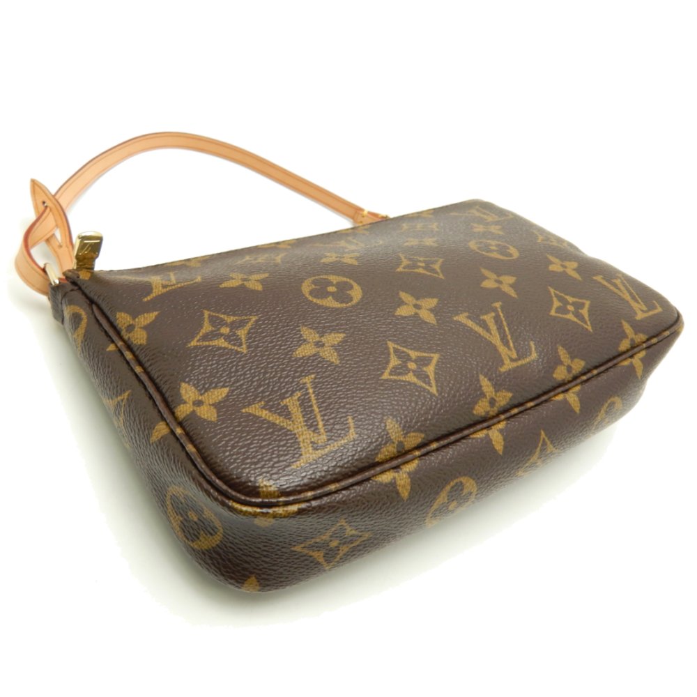 Louis Vuitton Monogram Pochette Accessoires Brown Accessory Pouch