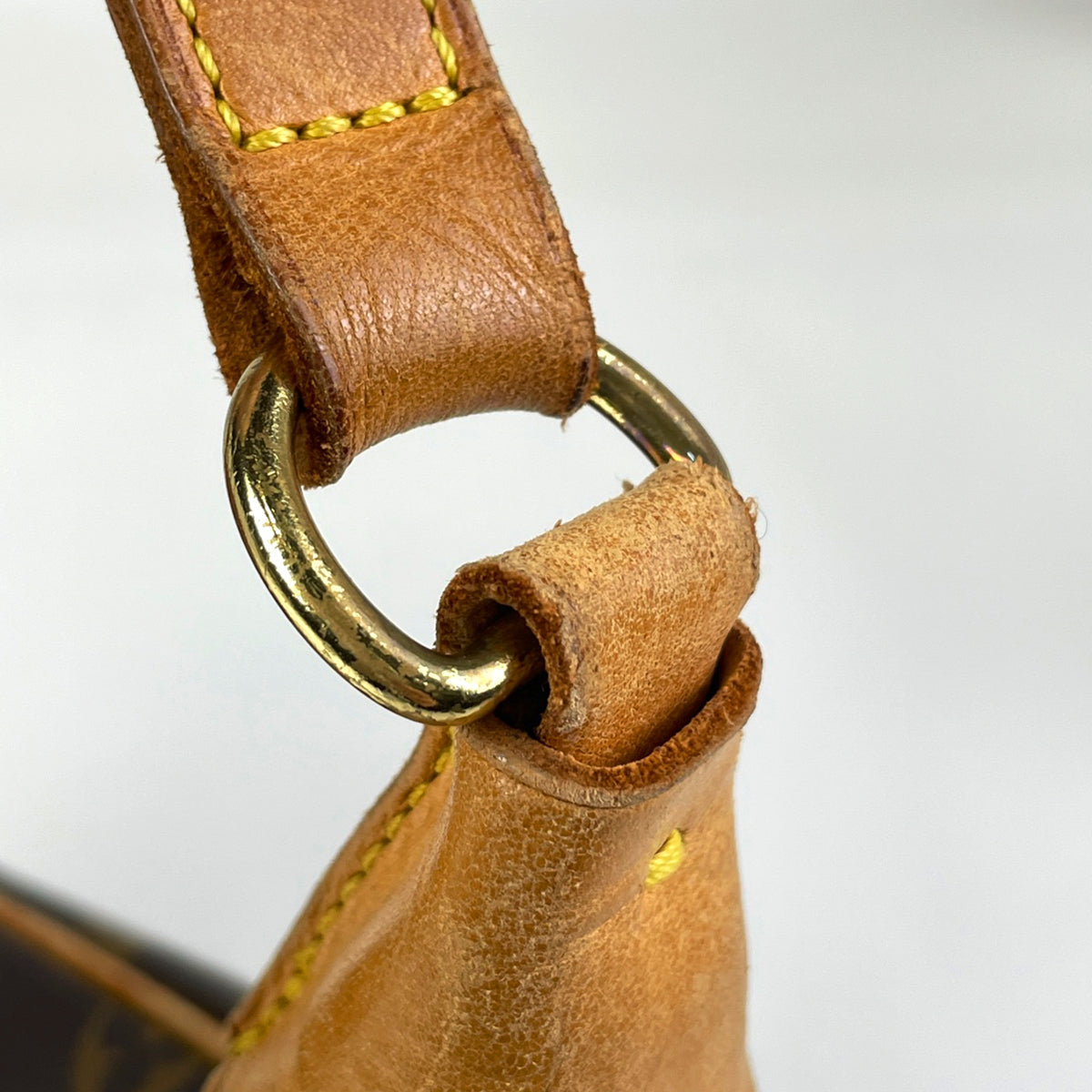 Louis Vuitton Boulogne 30 Shoulder Bag Monogram Brown