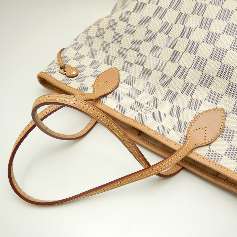 Louis Vuitton Damier Azur Neverfull PM Tote Bag