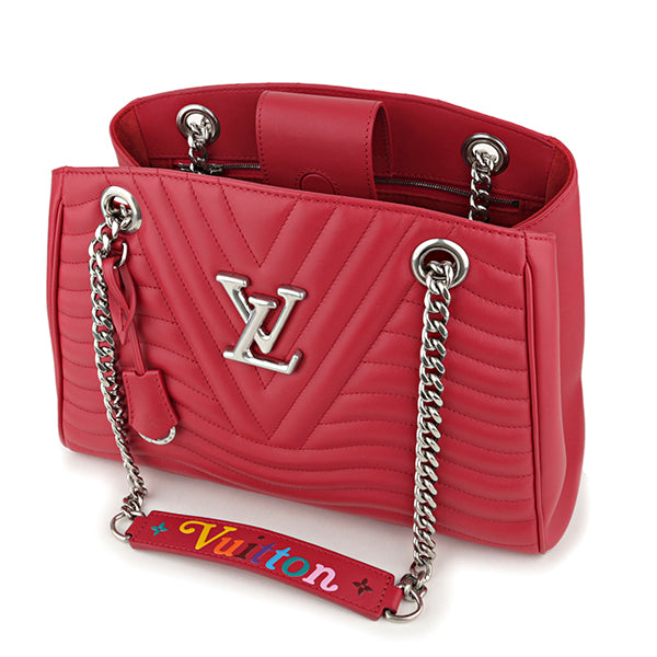 Louis Vuitton Handbag Smooth Calf Leather Rouge Ecarlate
