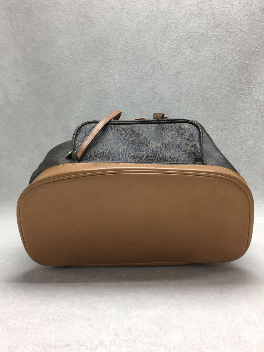 Louis Vuitton Backpack Montsouris MM Monogram PVC Brown