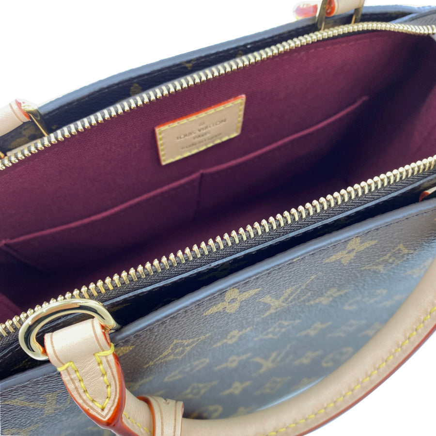 Louis Vuitton Petit Palais PM Shoulder Bag 2way Monogram Brown