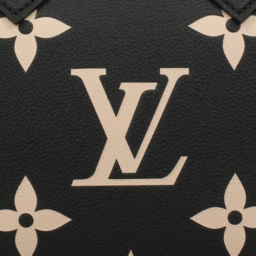 Louis Vuitton Monogram Empreinte Speedy Bandouliere 25 Bicolor