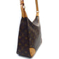 Louis Vuitton Boulogne 30 Monogram Shoulder Bag Brown