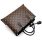 Louis Vuitton Monogram Flower Tote Noir 2WAY Bag