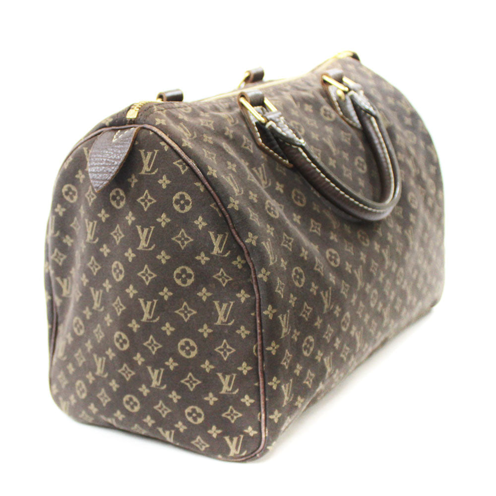 Louis Vuitton Speedy 30 Mini Boston Handbag Ebene Monogram