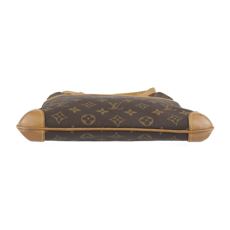 Louis Vuitton Cousin GM Shoulder Bag Monogram Canvas Leather Brown