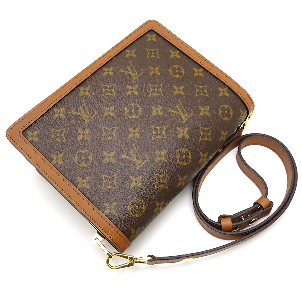 Louis Vuitton Monogram Reverse Dauphine Brown Shoulder Bag