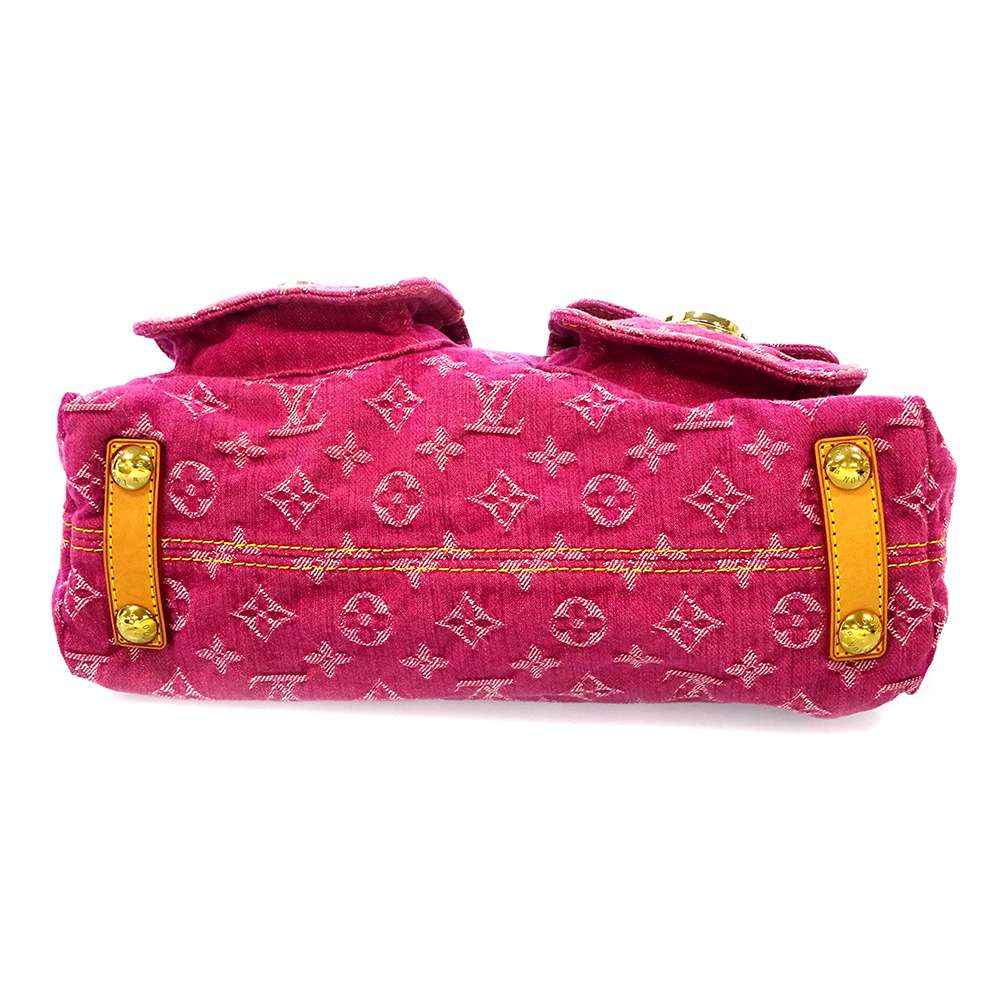 Louis Vuitton Shoulder Bag Monogram Denim Baggy PM