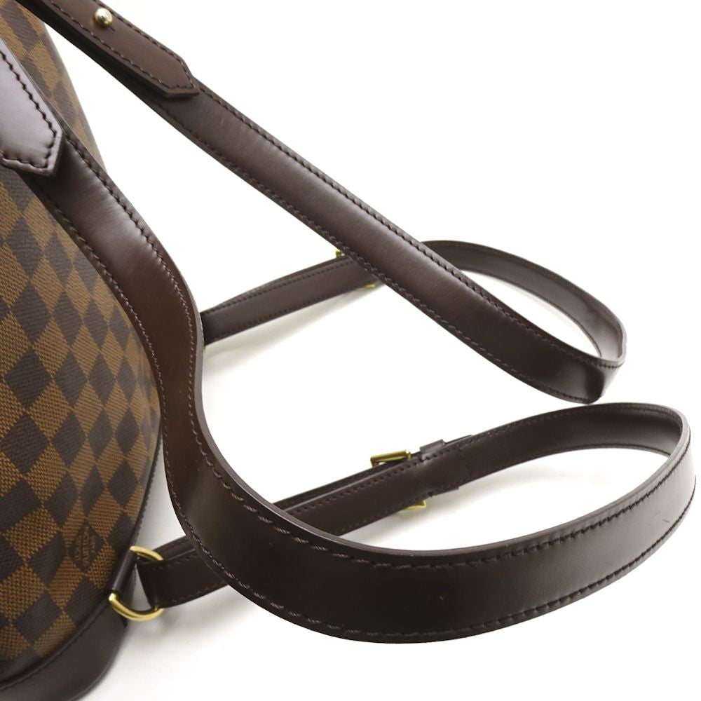 Louis Vuitton Damier Soho Ebene Backpack Brown