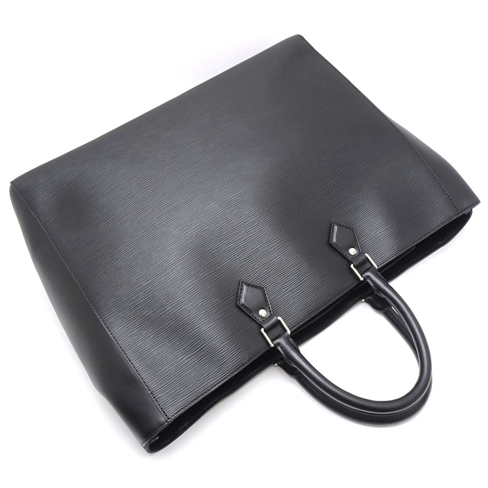Louis Vuitton Epi LV Circle Grand Sac Noir Tote Bag Black
