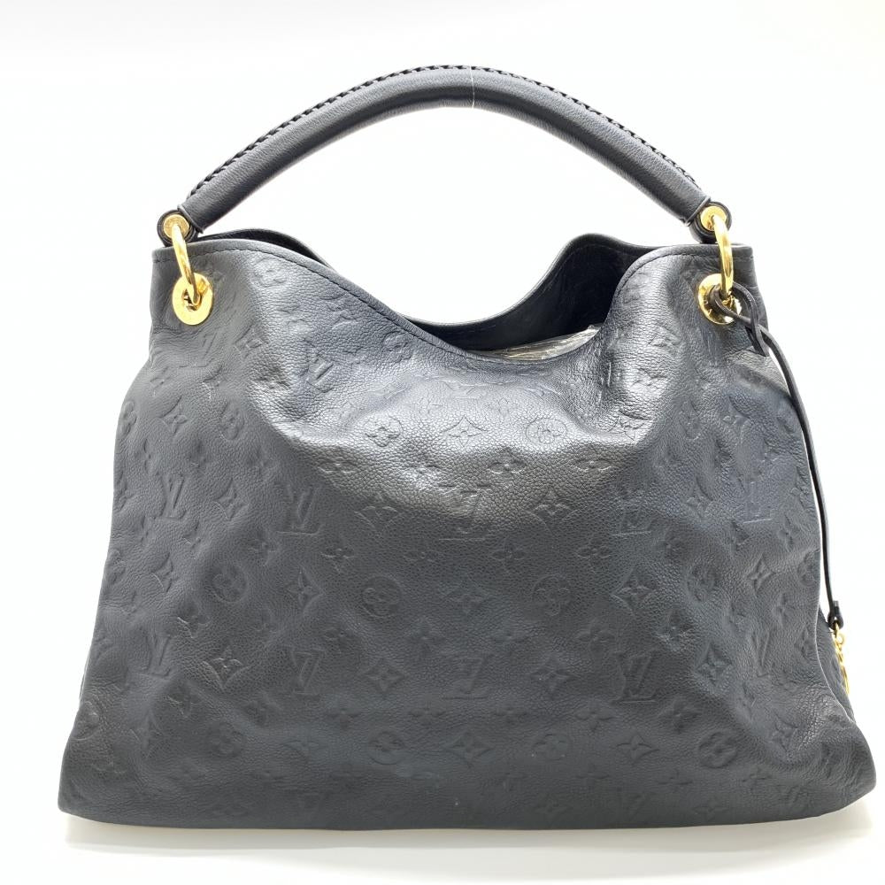 Louis Vuitton Artsy MM Monogram Implant Navy Blue Anfini Hobo Bag