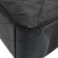 Chanel Deca Matelasse Chain Shoulder Bag Black