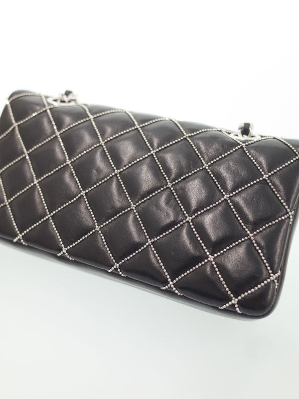 Chanel Matelasse Chain Shoulder Bag Black