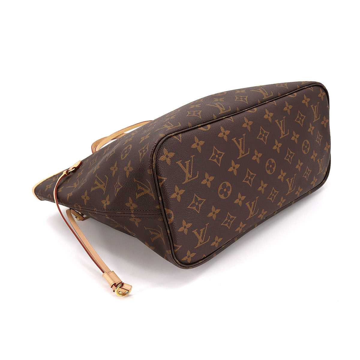 Louis Vuitton Monogram Neverfull MM Tote Bag Brown