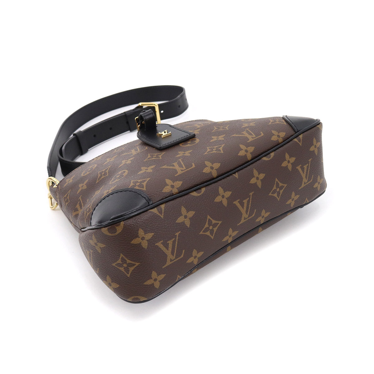 Louis Vuitton Monogram Odeon NM PM Shoulder Bag Noir