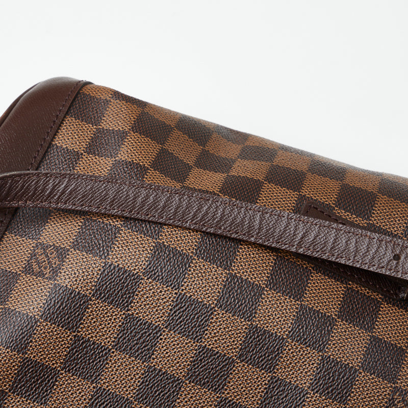 Louis Vuitton Damier Male Shoulder Bag Bucket Brown