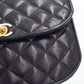 Chanel Matelasse Chain Shoulder Bag Black