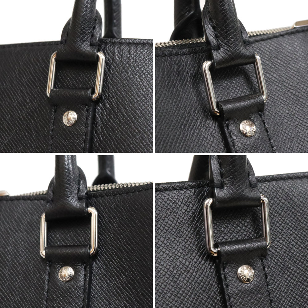 Louis Vuitton Anton Briefcase Taiga Noir