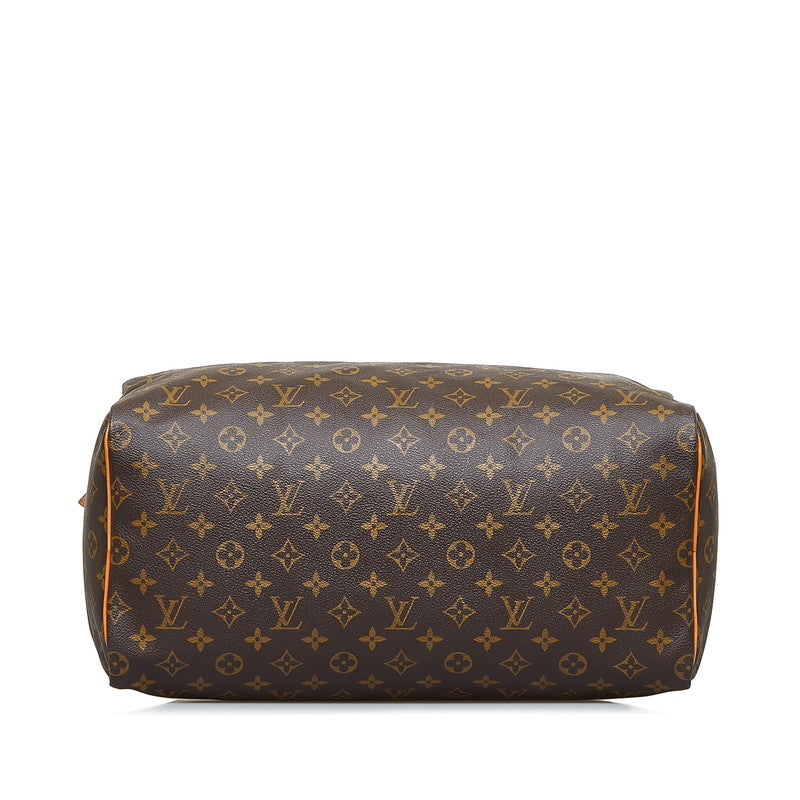 Louis Vuitton Monogram Speedy 40 Shoulder Bag Brown