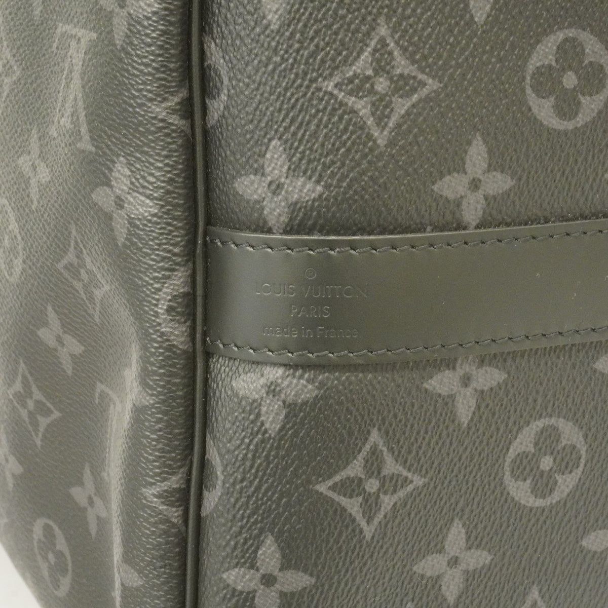 Louis Vuitton Boston Bag Monogram Eclipse Keepall Bandouliere 55