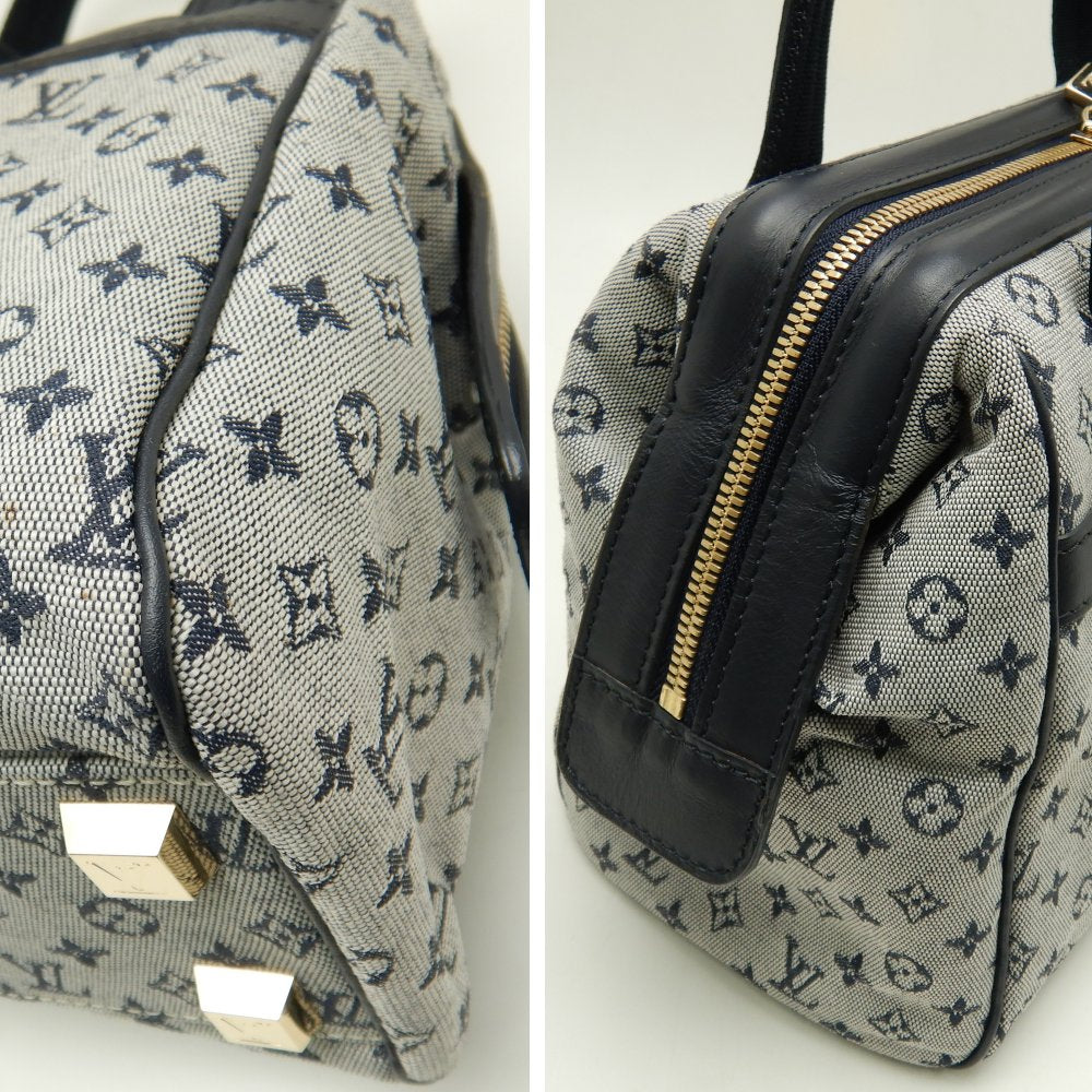 Louis Vuitton Monogram Mini Josephine PM Blue Handbag