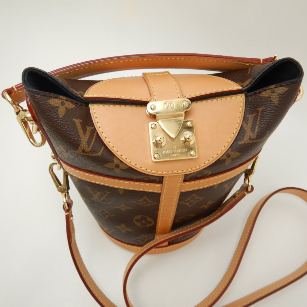 Louis Vuitton Monogram Duffle Bag Brown 2WAY Bag