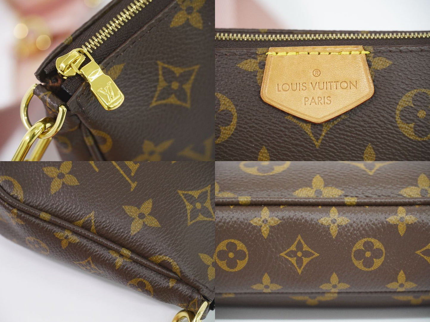 Louis Vuitton LV Multi Pochette Accessoires Monogram Shoulder Bag