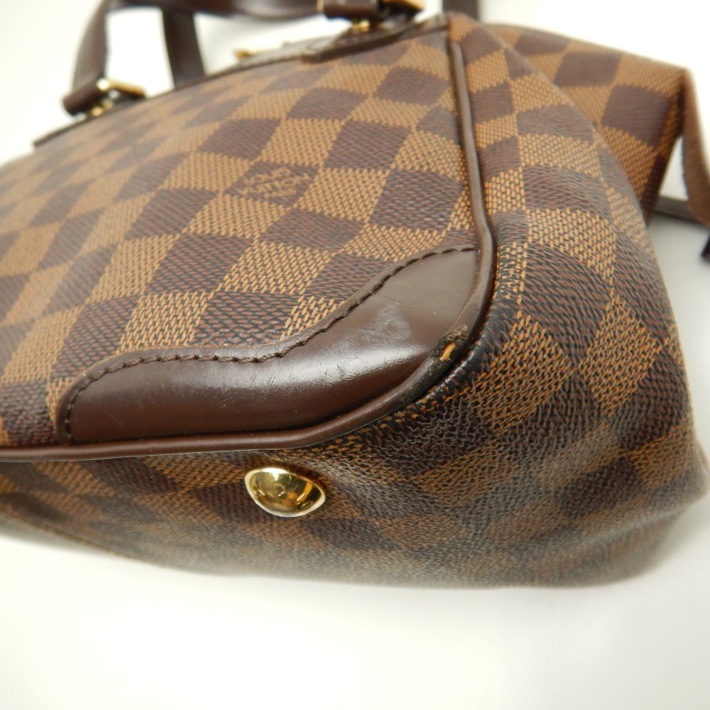 Louis Vuitton Damier Verona PM Ebene Handbag Brown