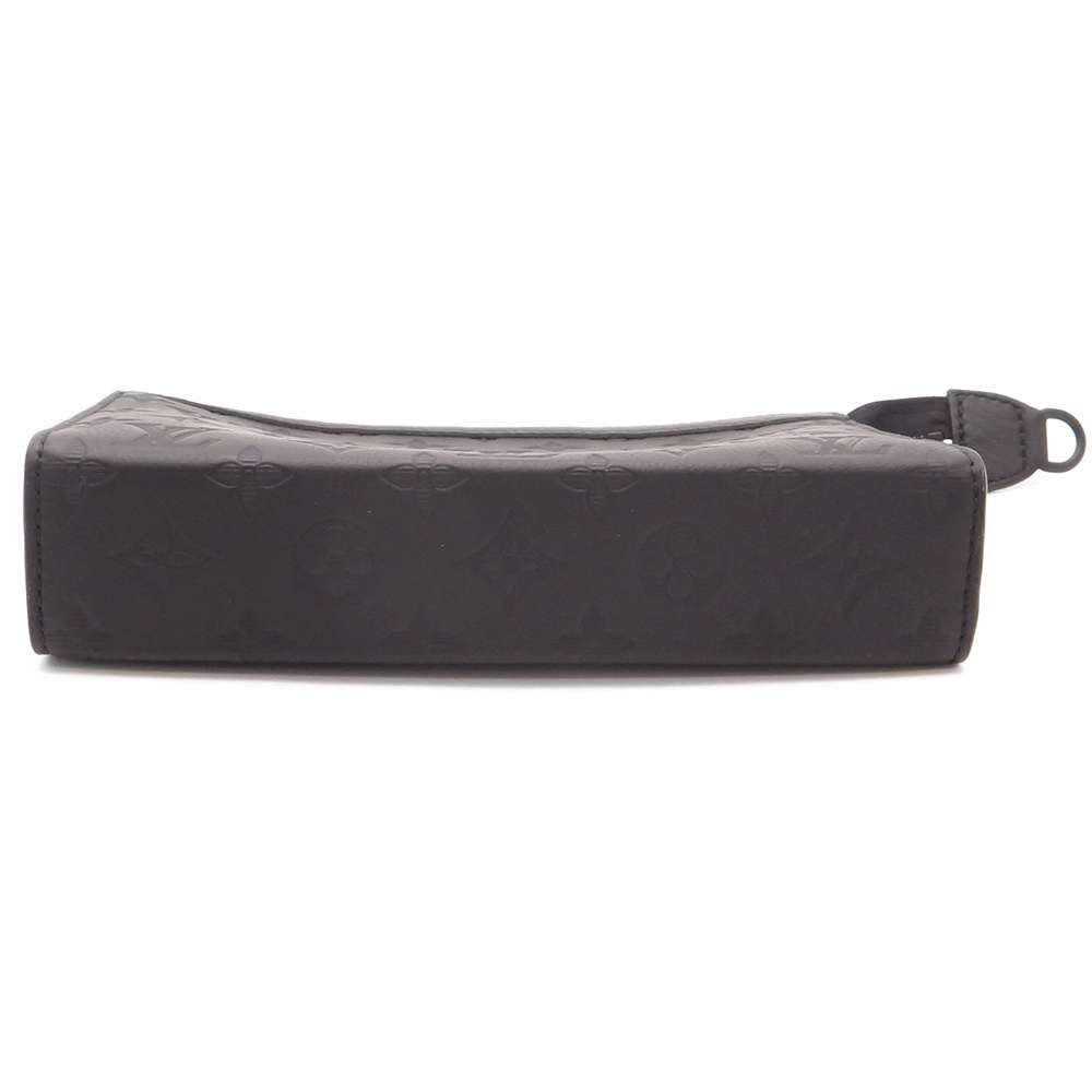 Louis Vuitton Shoulder Bag Monogram Shadow Gaston Wearable Wallet Black