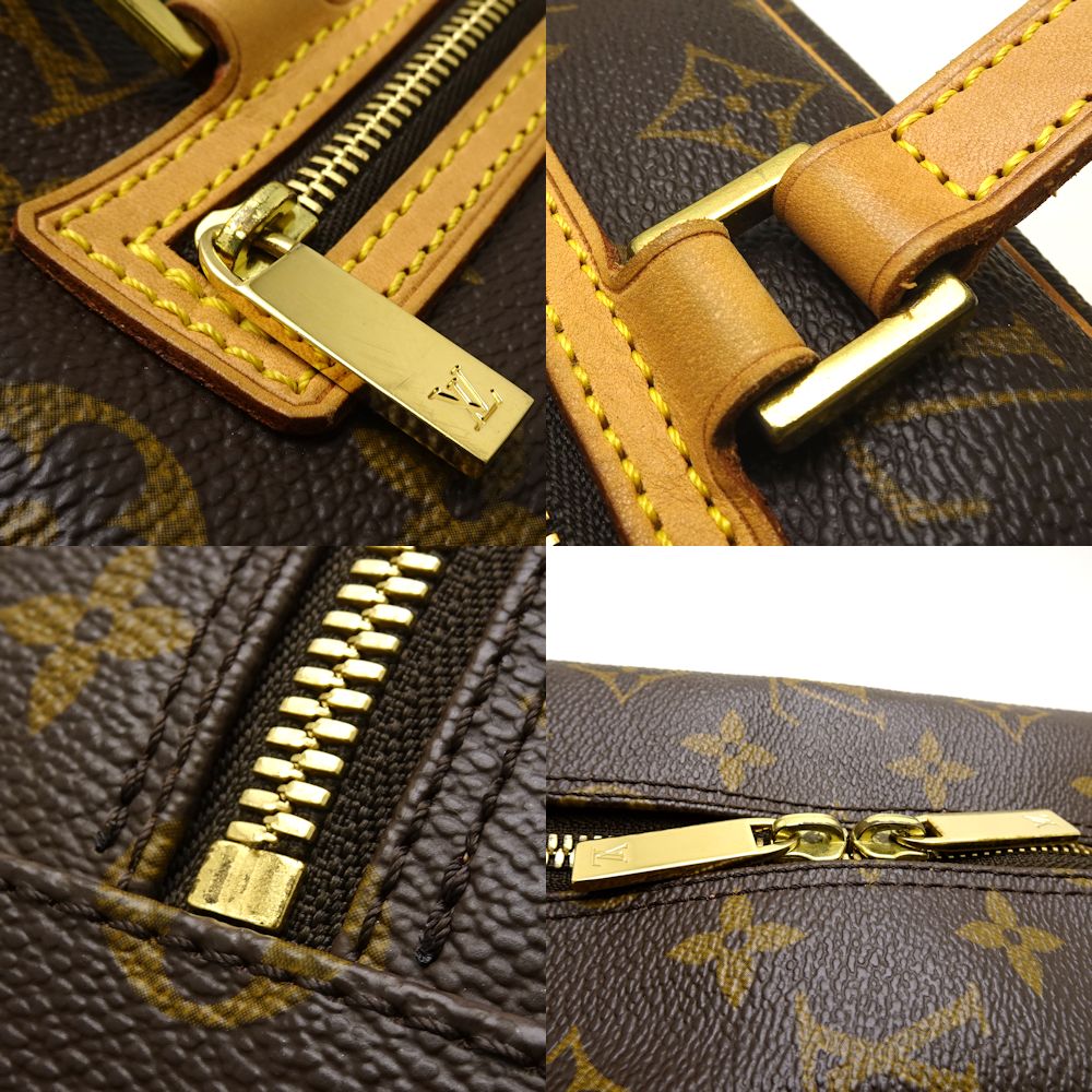 Louis Vuitton Monogram Cite MM Brown Shoulder Bag