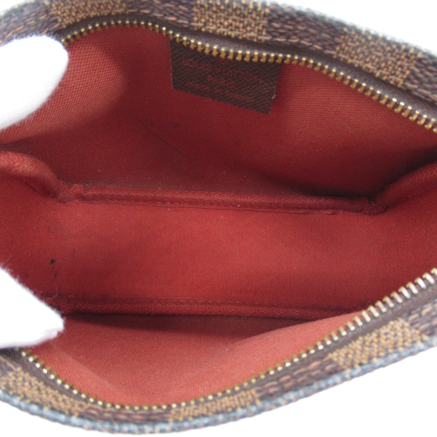 Louis Vuitton Pochette Accessory Canvas Damier Ebene