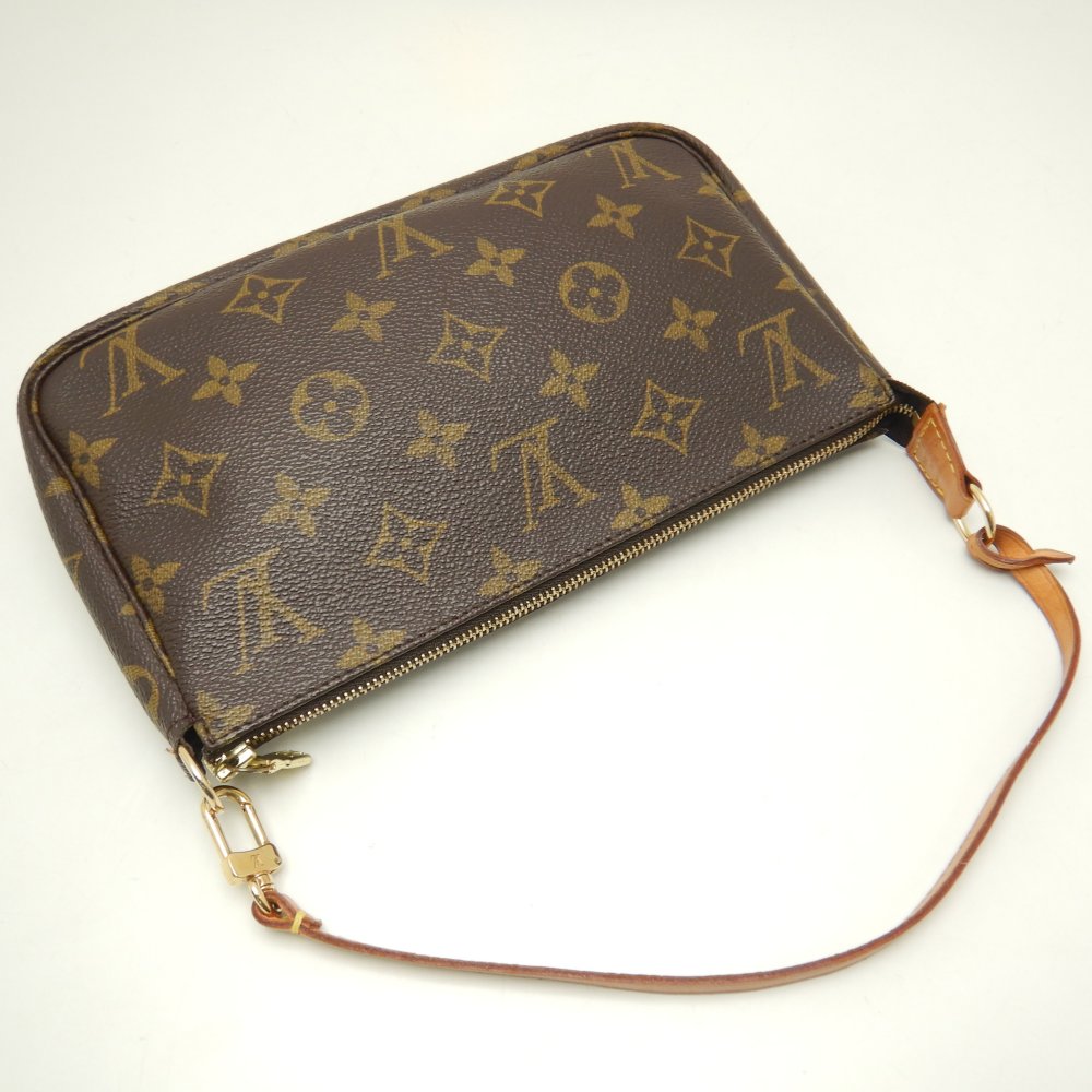 Louis Vuitton Monogram Pochette Accessoire Brown