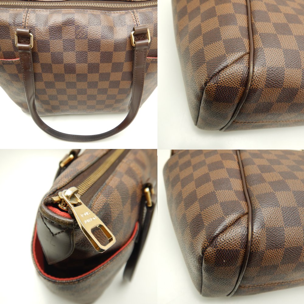 Louis Vuitton Damier Totally PM Ebene Tote Bag Brown