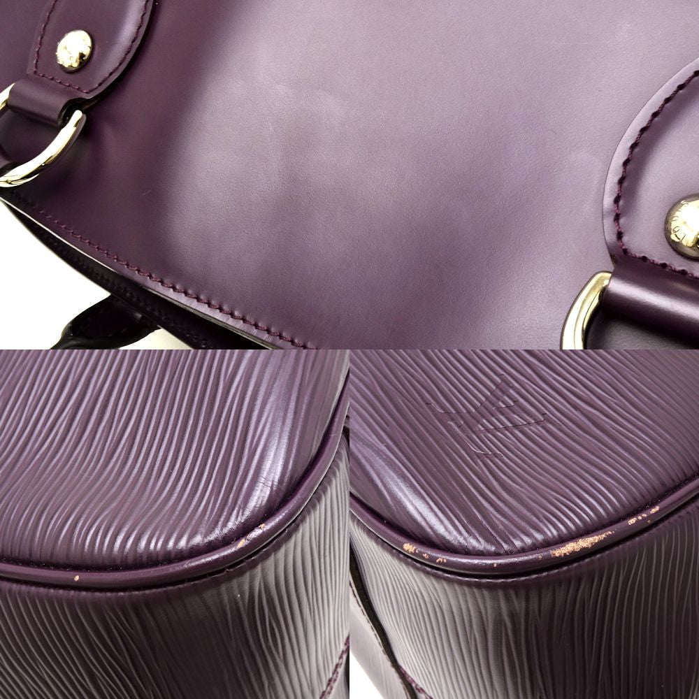 Louis Vuitton Epi Passy GM Cassis Tote Bag
