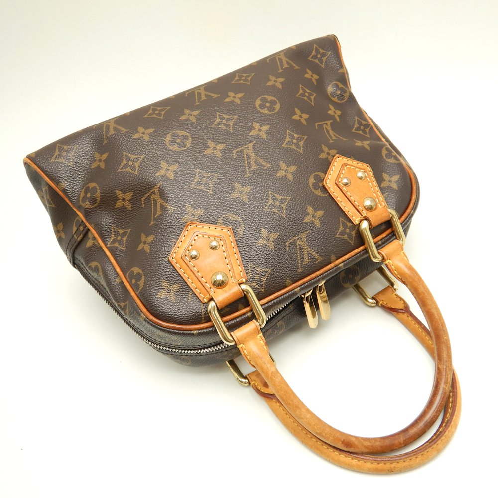 Louis Vuitton Monogram Manhattan PM Brown Handbag