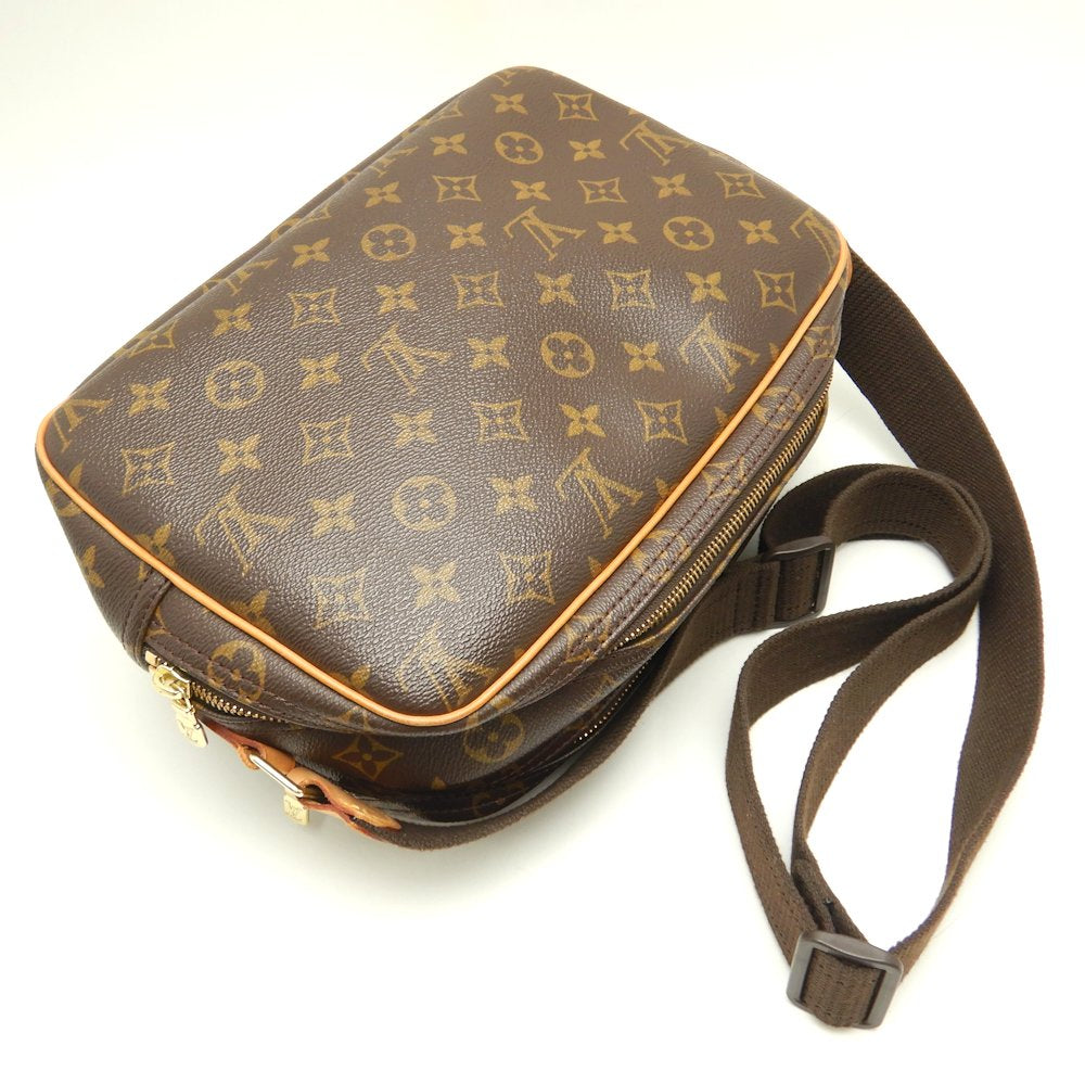 Louis Vuitton Monogram Reporter PM Brown