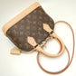 Louis Vuitton Monogram Alma BB Brown 2WAY Handbag