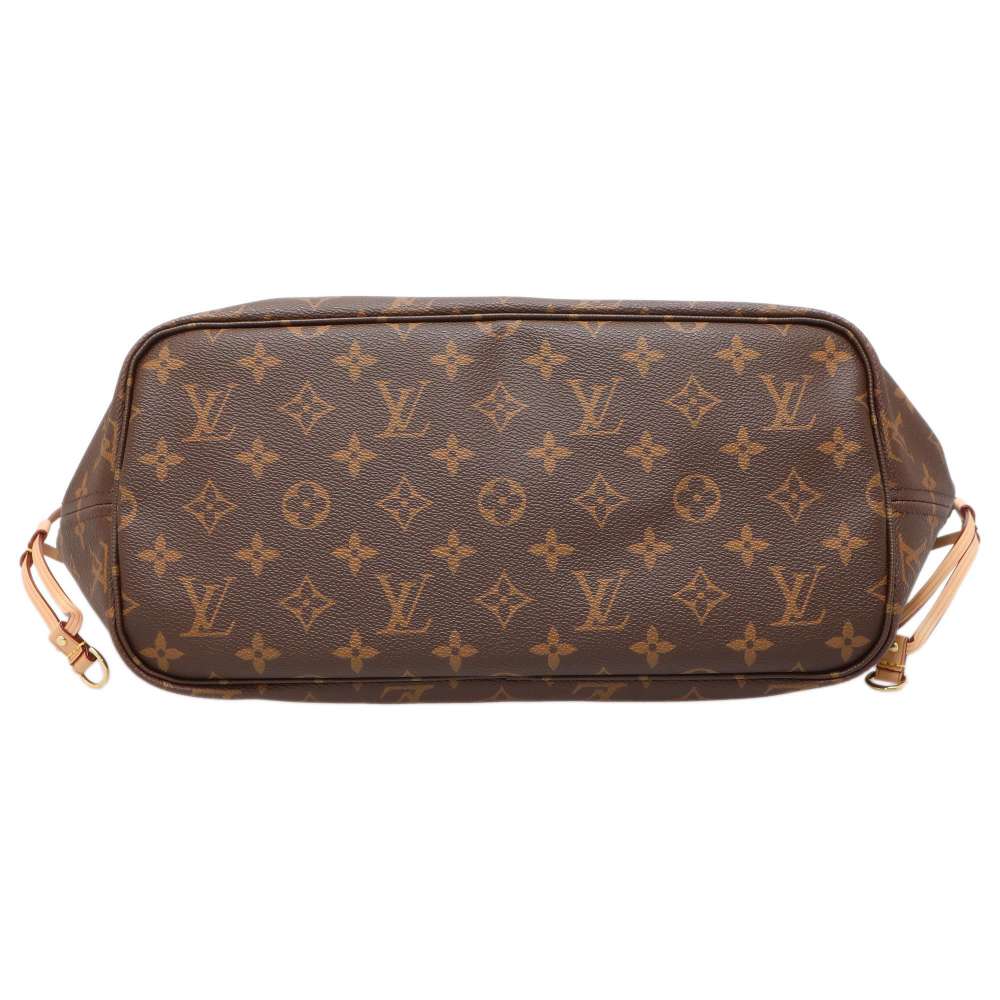 Louis Vuitton Tote Bag Monogram Neverfull MM With Pouch