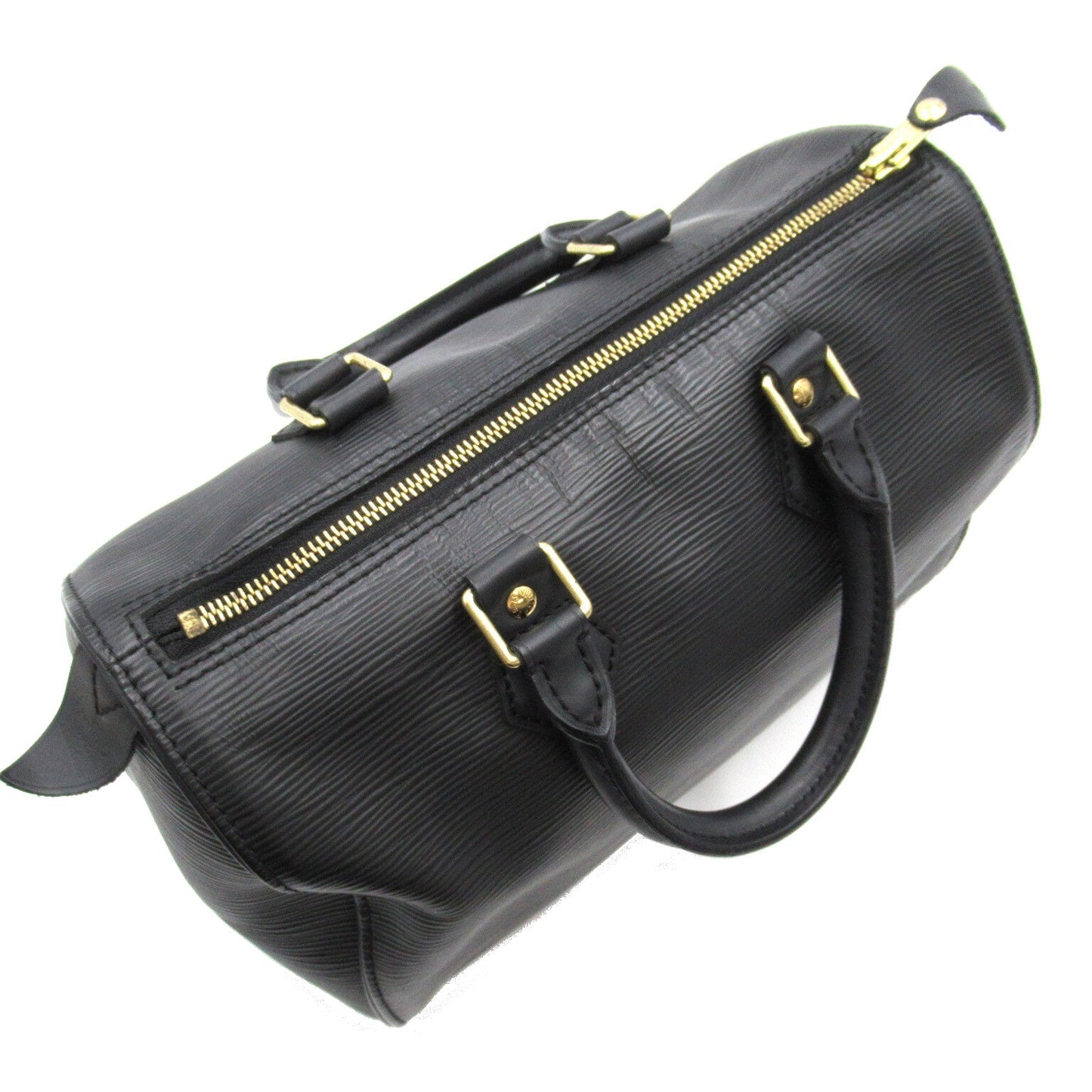 Louis Vuitton Speedy 25 Handbag Leather Epi Black